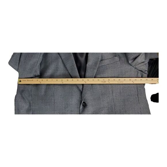 Pronto Uomo Platnium Wool Blend Sport Coat 50 Regular Blazer Gray Suit Jacket - Picture 7 of 11
